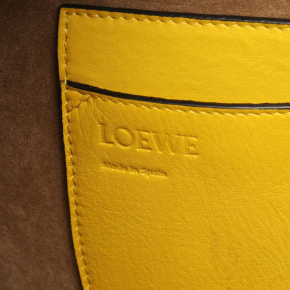 フォーチュン ホーボー 2WAY ハンドバッグ レザー イエロー ロエベ バッグ LOEWE
