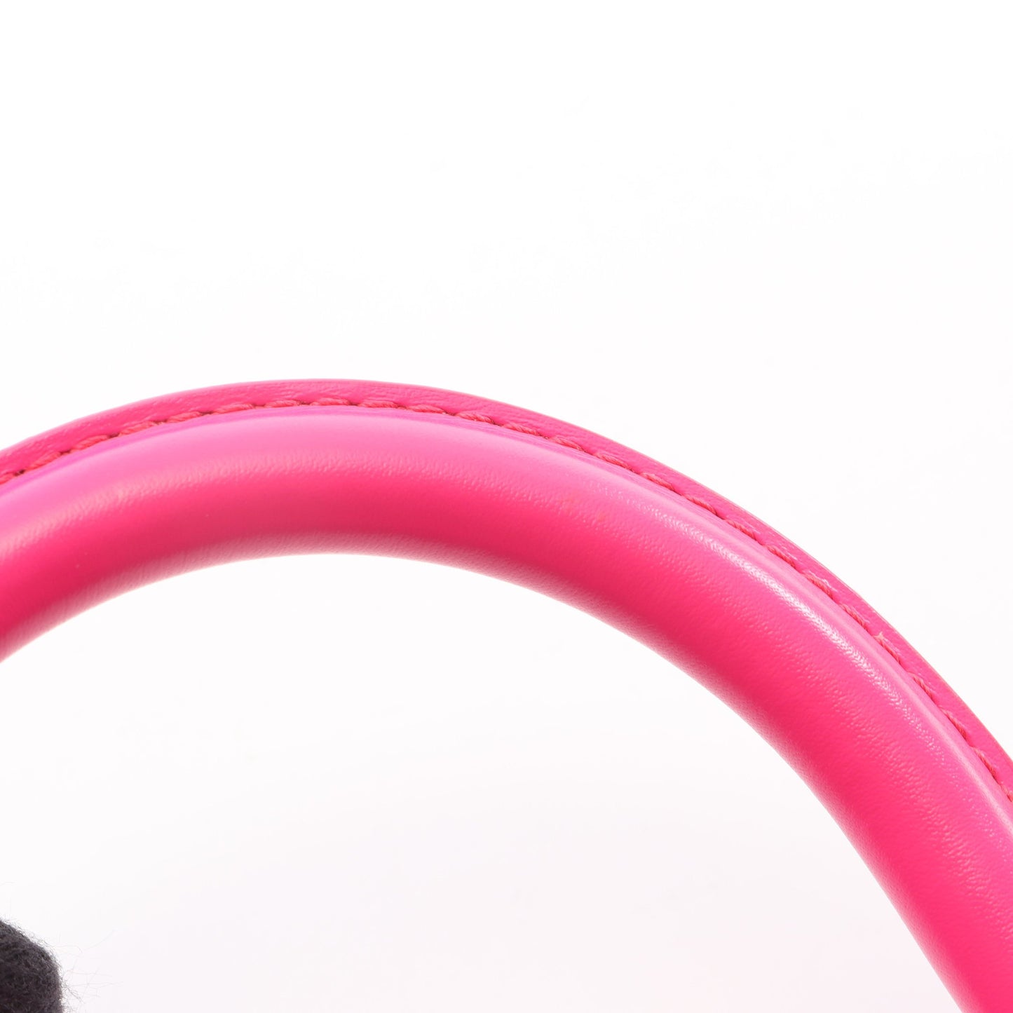 HOURGLASS XS 2WAY ハンドバッグ レザー ピンクパープル バレンシアガ