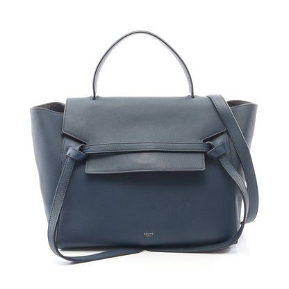 BELT BAG MINI ベルトバッグ ミニ 2WAY ハンドバッグ レザー ネイビー セリーヌ