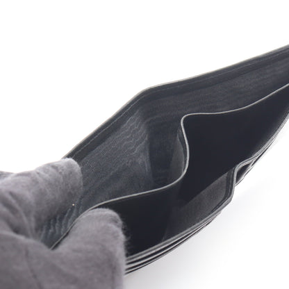 ビコローレ 二つ折り財布 札入れ ラムスキン ブラック ゴールド金具 ヴィンテージ シャネル 財布・小物 CHANEL