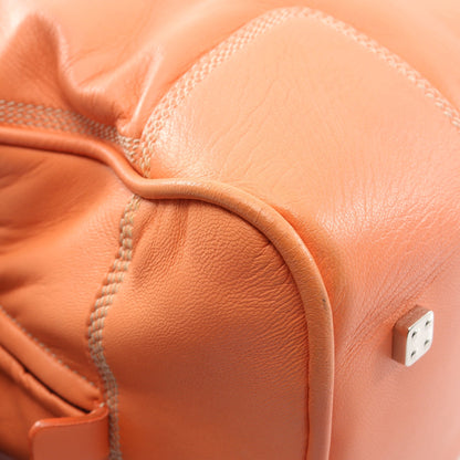 アマソナ36 ハンドバッグ レザー コーラルオレンジ ロエベ バッグ LOEWE