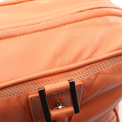 アマソナ36 ハンドバッグ レザー コーラルオレンジ ロエベ バッグ LOEWE