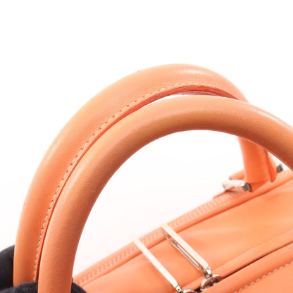 アマソナ36 ハンドバッグ レザー コーラルオレンジ ロエベ バッグ LOEWE