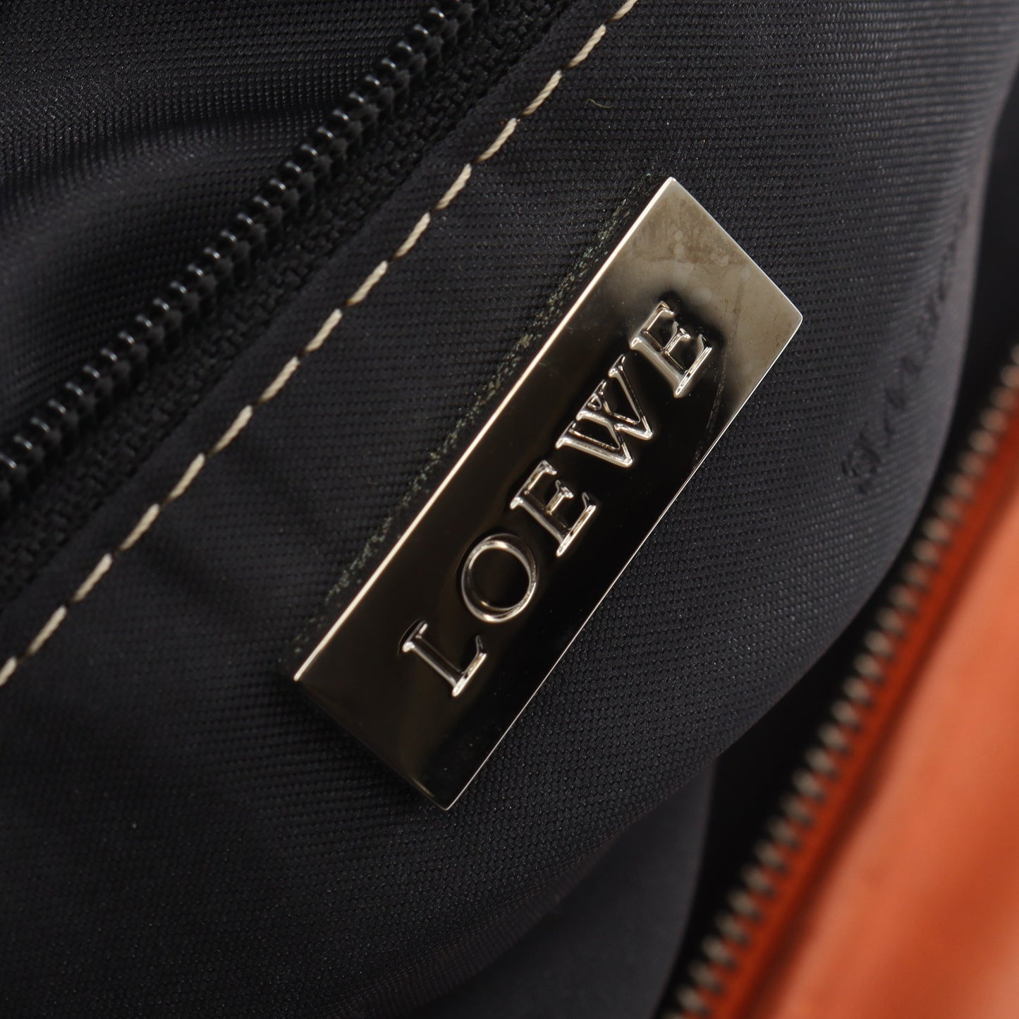 アマソナ36 ハンドバッグ レザー コーラルオレンジ ロエベ バッグ LOEWE
