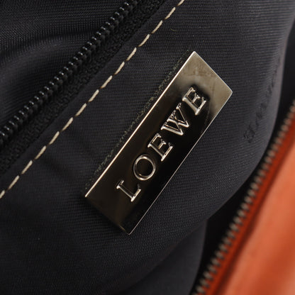 アマソナ36 ハンドバッグ レザー コーラルオレンジ ロエベ バッグ LOEWE