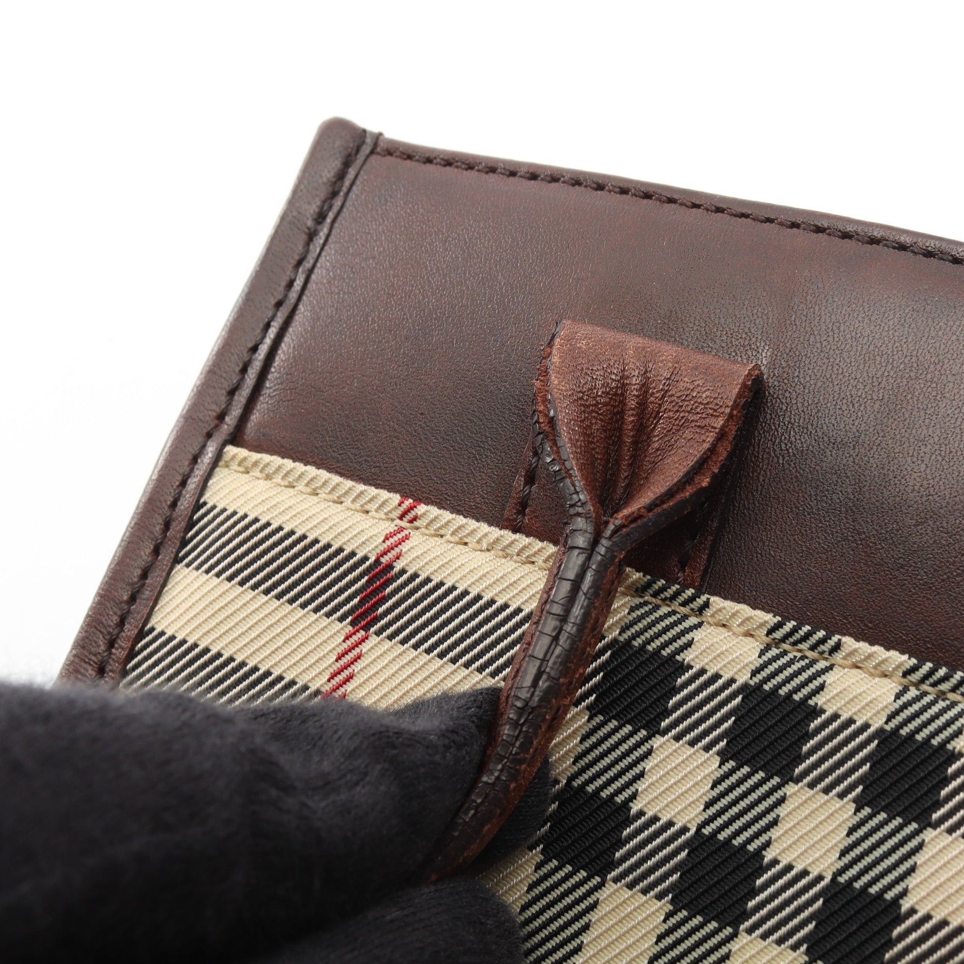 ノバチェック ハンドバッグ トートバッグ キャンバス レザー ベージュ ブラウン マルチカラー バーバリー バッグ BURBERRY