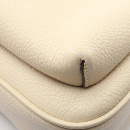 チャーター コーチグラフィック ボディバッグ レザー アイボリー コーチ バッグ COACH
