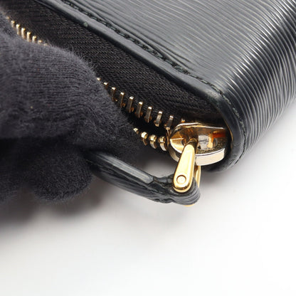 ラウンドファスナー長財布 レザー ブラック プラダ 財布・小物 PRADA