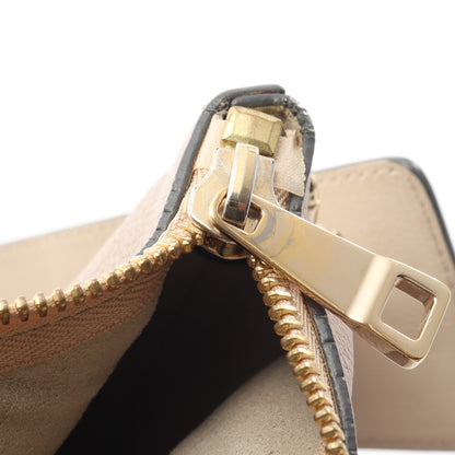 ベイリー バイカラー 2WAY ハンドバッグ レザー アイボリー グレーベージュ ライトベージュ クロエ バッグ Chloe