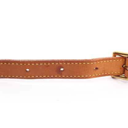 ミュゼットサルサ ショートストラップ モノグラム ショルダーバッグ PVC レザー ブラウン ルイヴィトン バッグ LOUIS VUITTON