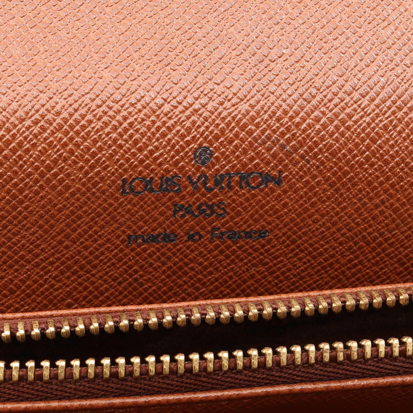 モンソー モノグラム ハンドバッグ PVC レザー ブラウン ルイヴィトン バッグ LOUIS VUITTON
