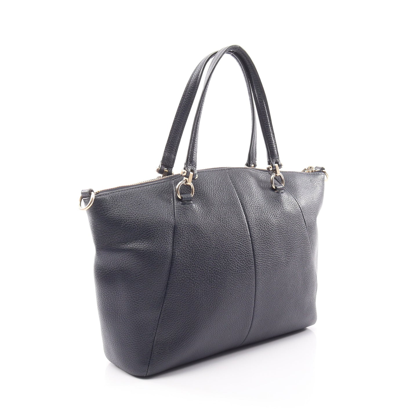マディソン プレーリー サッチェル 2WAY ハンドバッグ レザー ネイビー コーチ バッグ COACH