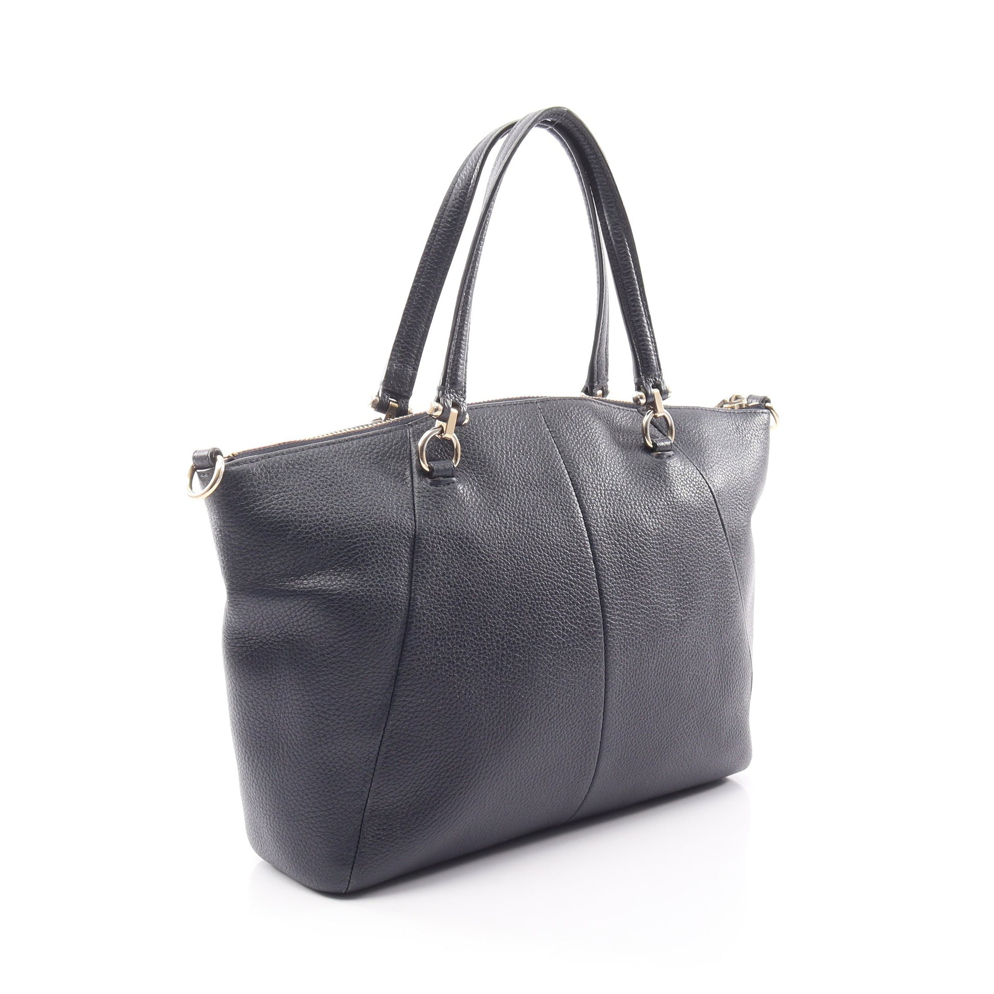 マディソン プレーリー サッチェル 2WAY ハンドバッグ レザー ネイビー コーチ バッグ COACH