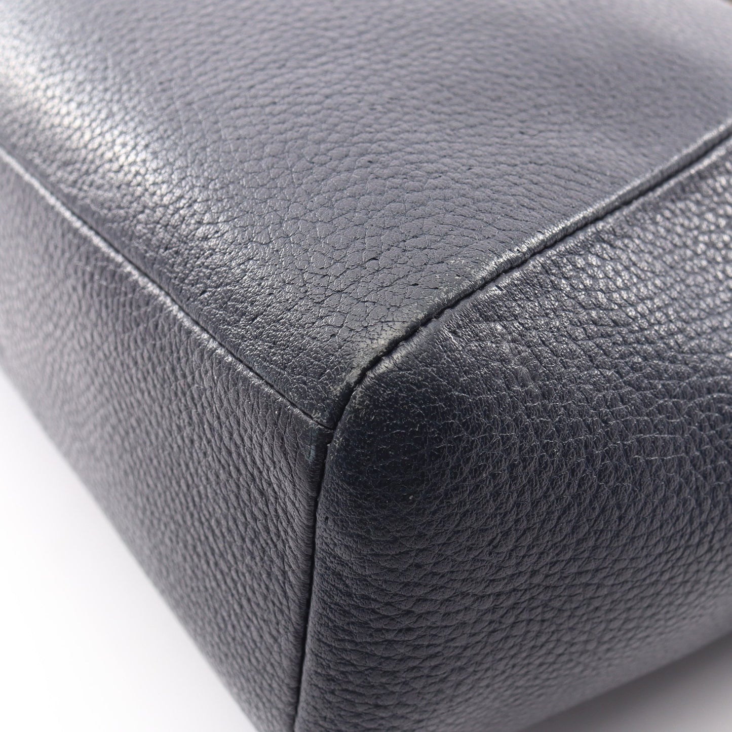 マディソン プレーリー サッチェル 2WAY ハンドバッグ レザー ネイビー コーチ バッグ COACH