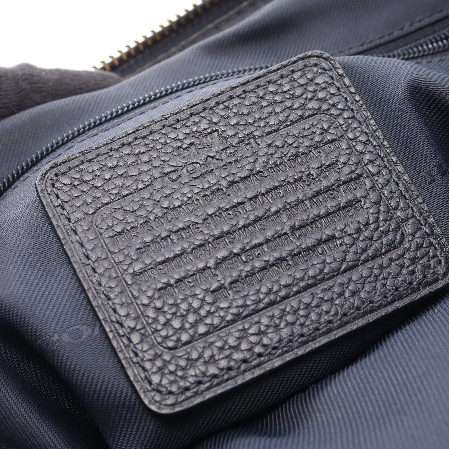 マディソン プレーリー サッチェル 2WAY ハンドバッグ レザー ネイビー コーチ バッグ COACH
