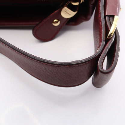 ヴァラ ワンショルダーバッグ レザー ボルドー サルヴァトーレフェラガモ バッグ Salvatore Ferragamo