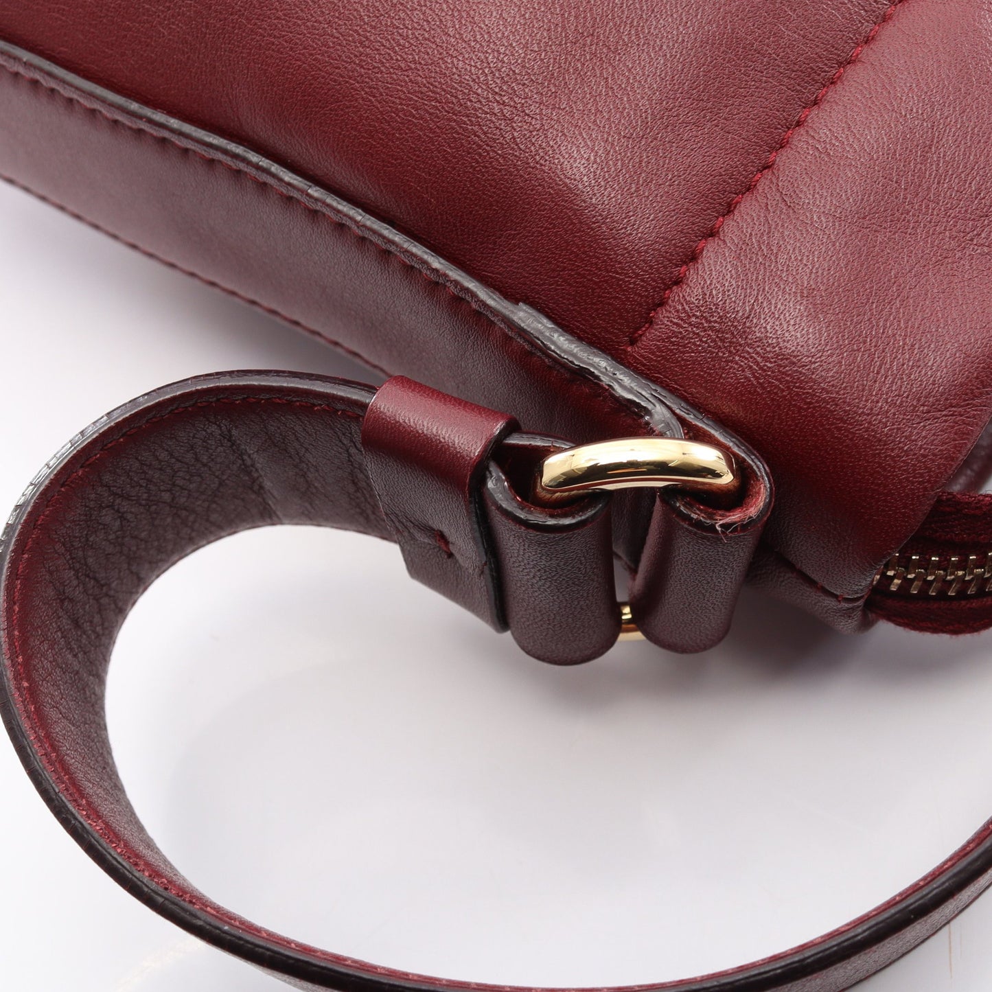 ヴァラ ワンショルダーバッグ レザー ボルドー サルヴァトーレフェラガモ バッグ Salvatore Ferragamo