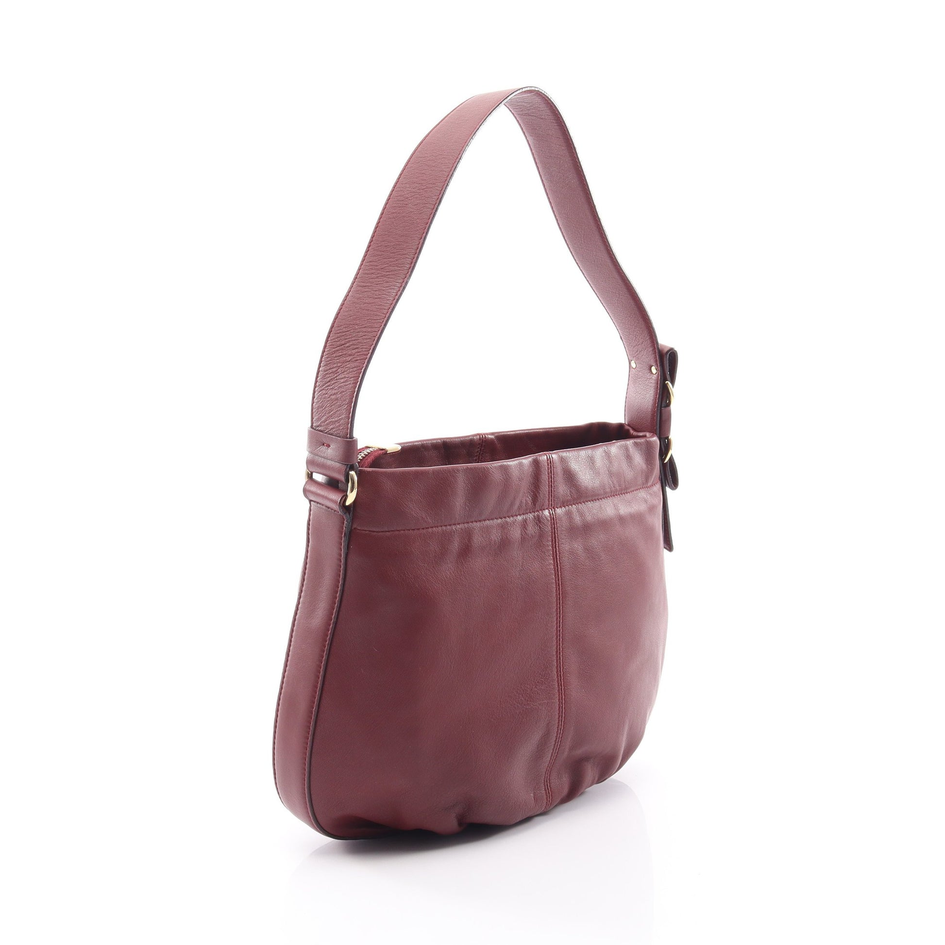 ヴァラ ワンショルダーバッグ レザー ボルドー サルヴァトーレフェラガモ バッグ Salvatore Ferragamo