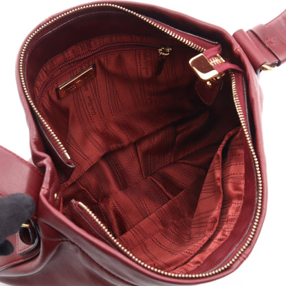 ヴァラ ワンショルダーバッグ レザー ボルドー サルヴァトーレフェラガモ バッグ Salvatore Ferragamo