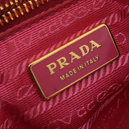 NAPPA FIOCCO 2WAY ハンドバッグ レザー ピンクレッド プラダ バッグ PRADA