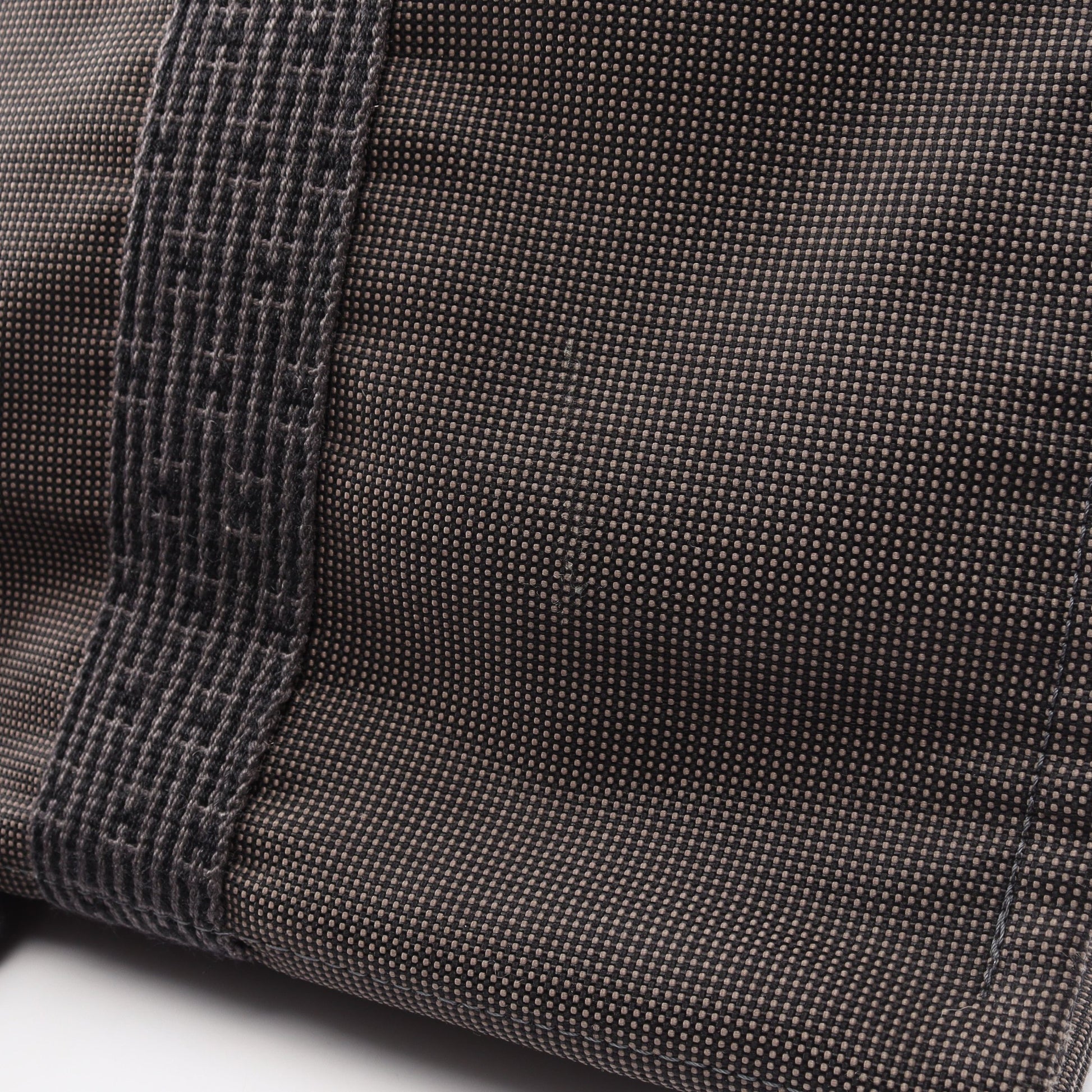 エールラインMM ハンドバッグ トートバッグ キャンバス グレー シルバー金具 エルメス バッグ HERMES