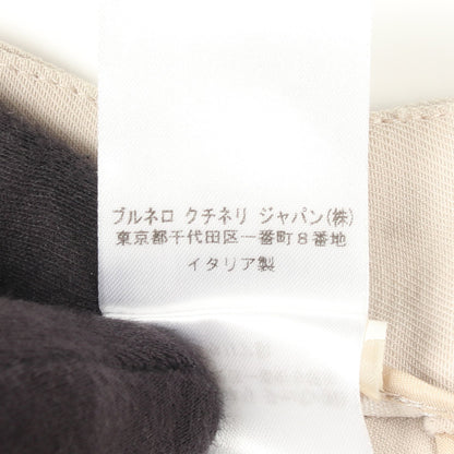 パンツ ウール ビスコース アイボリー ブルネロクチネリ ボトムス BRUNELLO CUCINELLI