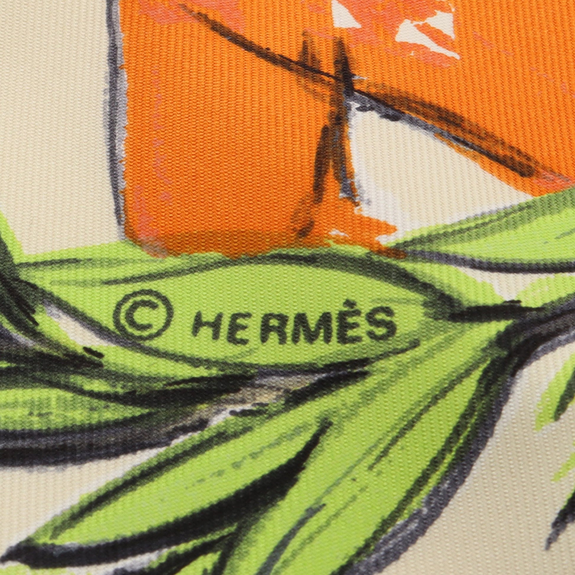 カレ90 CHANTILLY スカーフ シルク アイボリー マルチカラー エルメス 財布・小物 HERMES