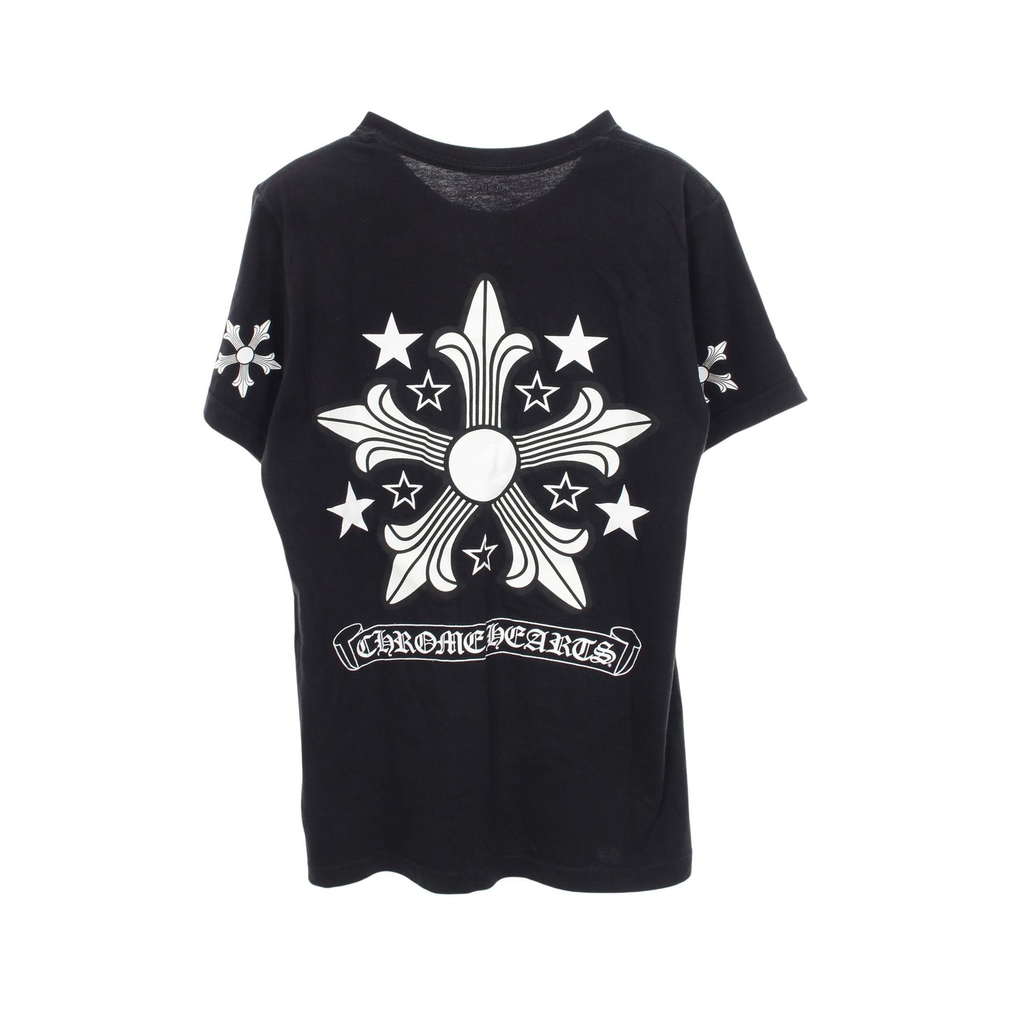 ラージスターTシャツ 半袖Tシャツ コットン ブラック クロムハーツ トップス Chrome Hearts