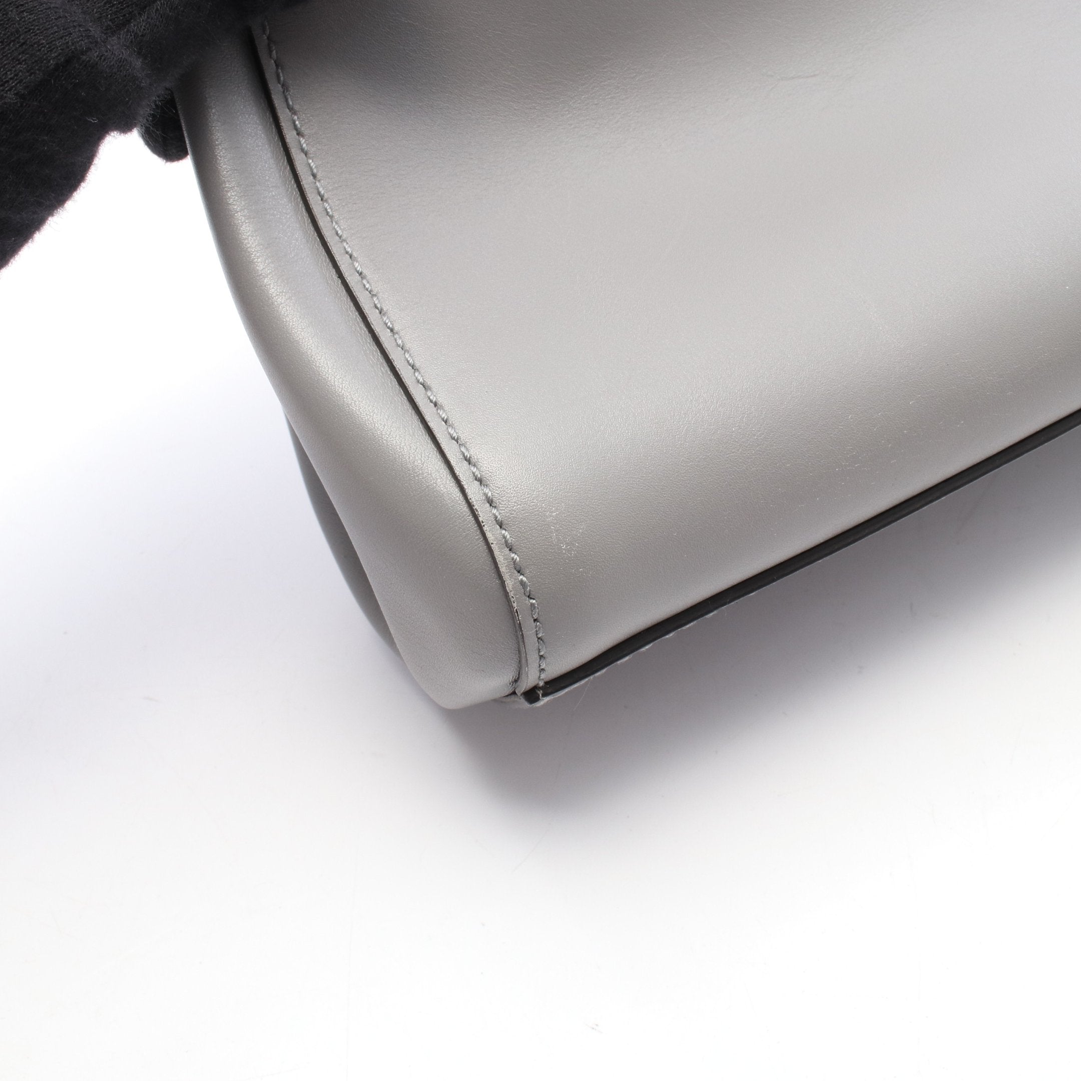 ニムフェア バンブー 2WAY ハンドバッグ レザー グレー グッチ – RECLO
