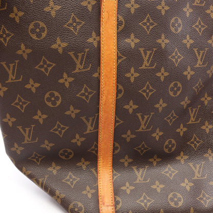サックショッピング モノグラム ショルダーバッグ トートバッグ PVC レザー ブラウン ルイヴィトン バッグ LOUIS VUITTON