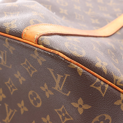 サックショッピング モノグラム ショルダーバッグ トートバッグ PVC レザー ブラウン ルイヴィトン バッグ LOUIS VUITTON