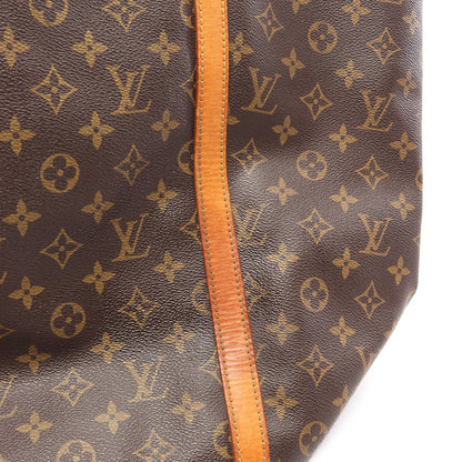 サックショッピング モノグラム ショルダーバッグ トートバッグ PVC レザー ブラウン ルイヴィトン バッグ LOUIS VUITTON