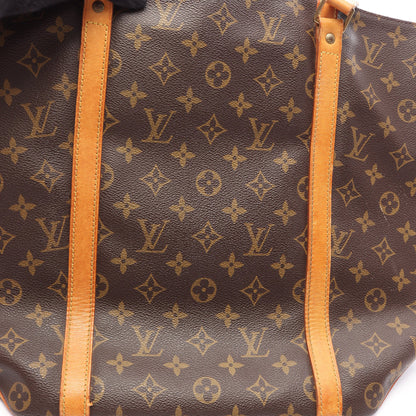 サックショッピング モノグラム ショルダーバッグ トートバッグ PVC レザー ブラウン ルイヴィトン バッグ LOUIS VUITTON