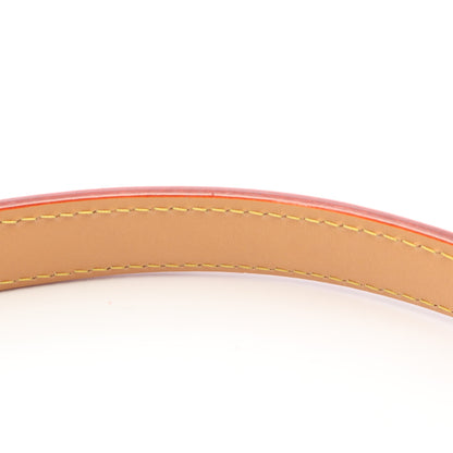 ポシェット ミア モノグラム ハンドバッグ PVC レザー ブラウン ルイヴィトン
