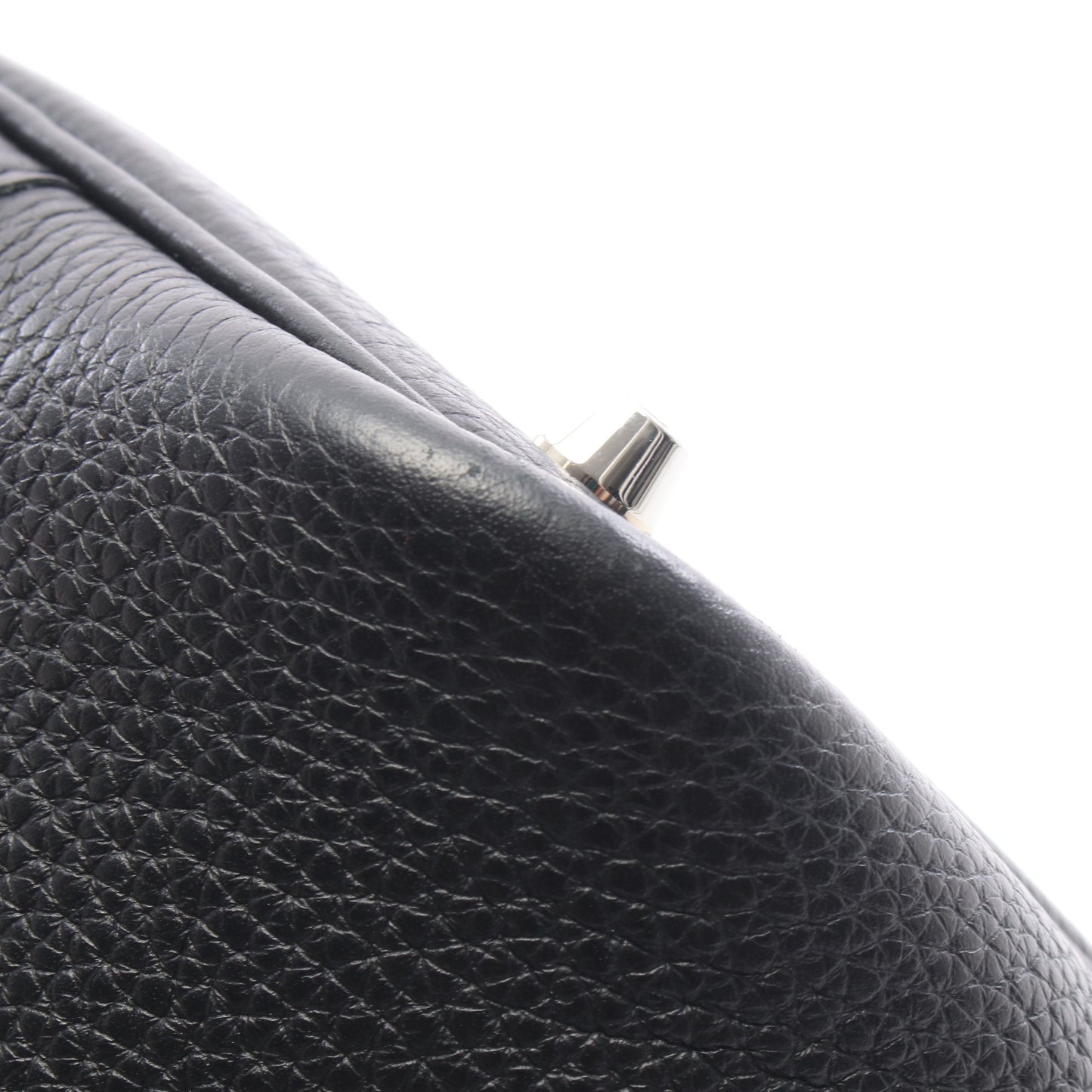 ピコタンロックPM ハンドバッグ トリヨンクレマンス ブラック シルバー金具 Z刻印 エルメス