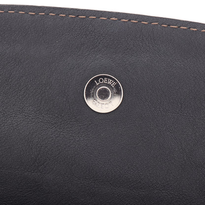 ワンショルダーバッグ レザー ブラック ロエベ バッグ LOEWE