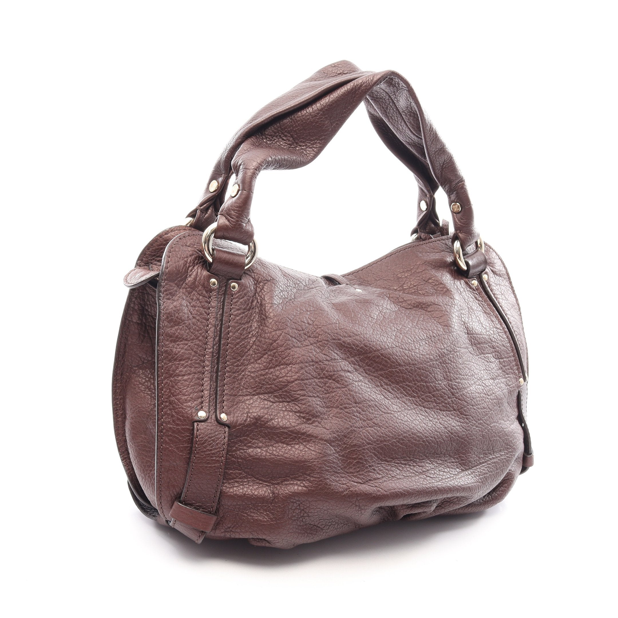 ビタースウィート ハンドバッグ レザー ダークブラウン セリーヌ – RECLO
