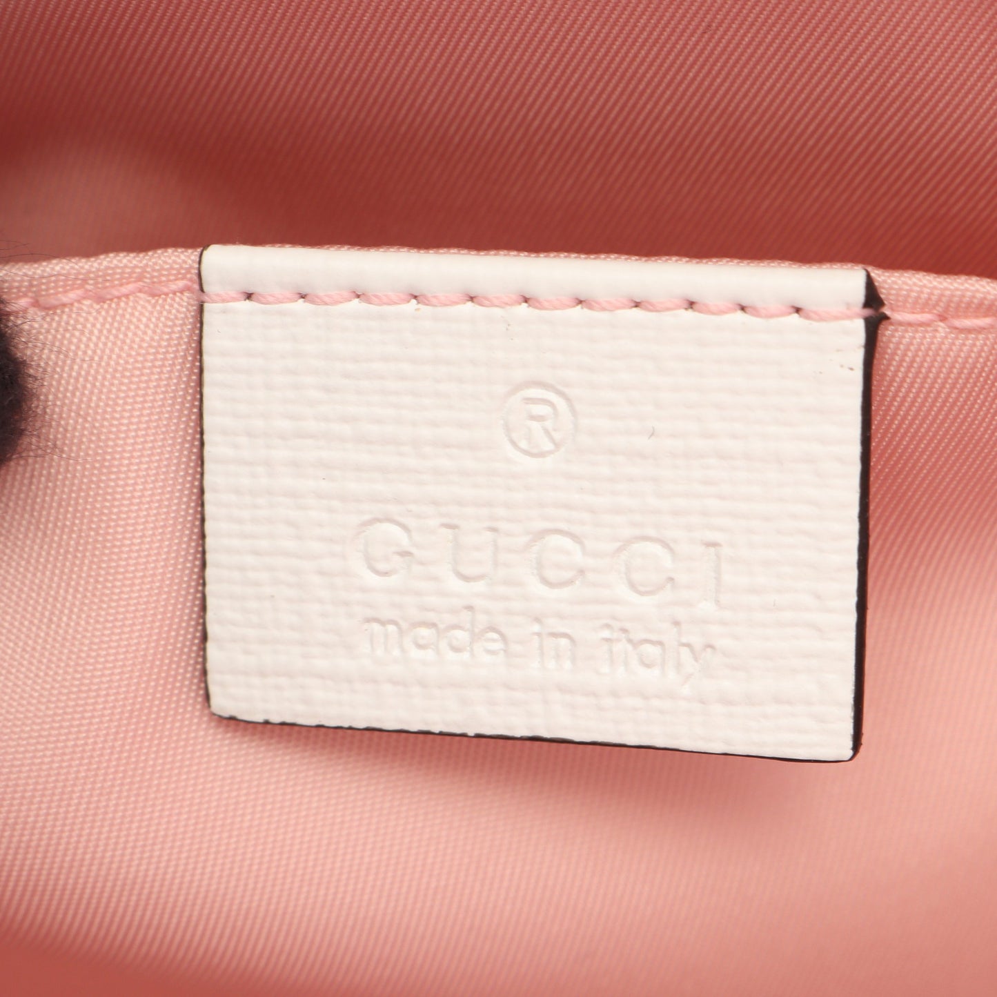 GUCCI × チョン ナオン GGスプリーム チルドレンズ キッズ ハンドバッグ トートバッグ PVC レザー ベージュ ホワイト マルチカラー グッチ