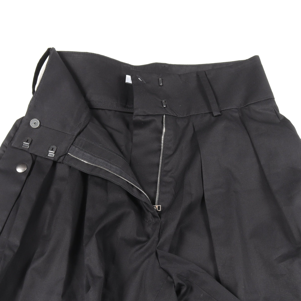 ショート パンツ コットン ブラック ジェイダブリューアンダーソン