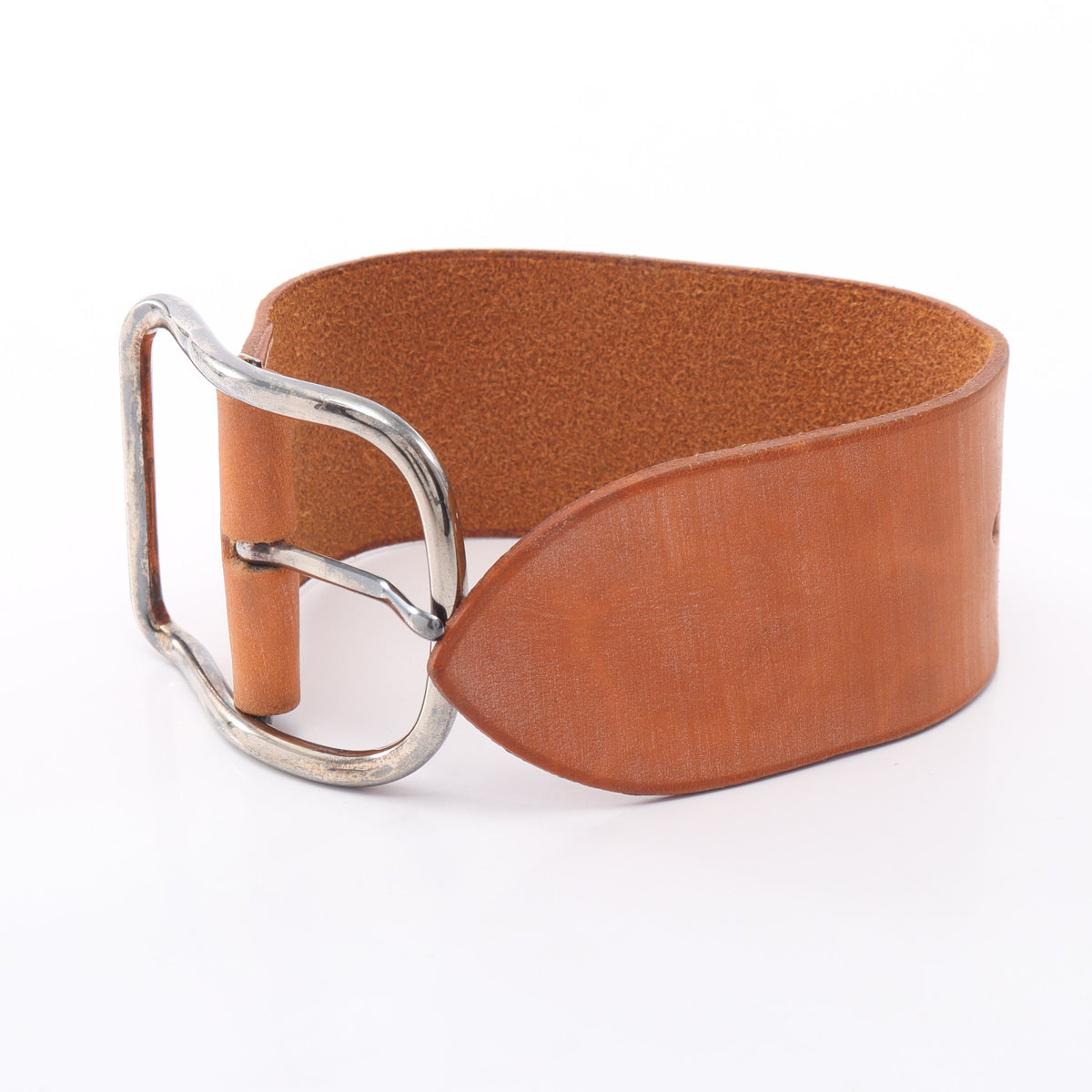 アピGM バングル レザー ライトブラウン エルメス アクセサリー HERMES