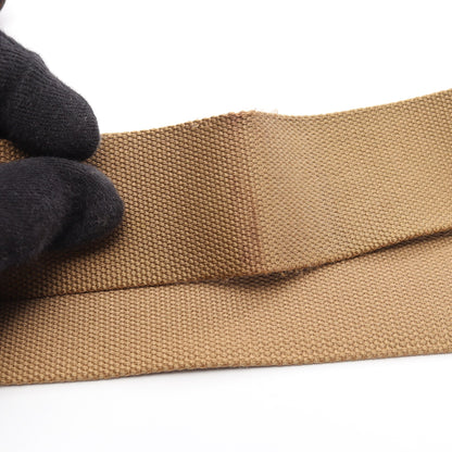 LOGO JACQUARD ロゴジャガード ショルダーバッグ キャンバス レザー ベージュ ブラウン プラダ