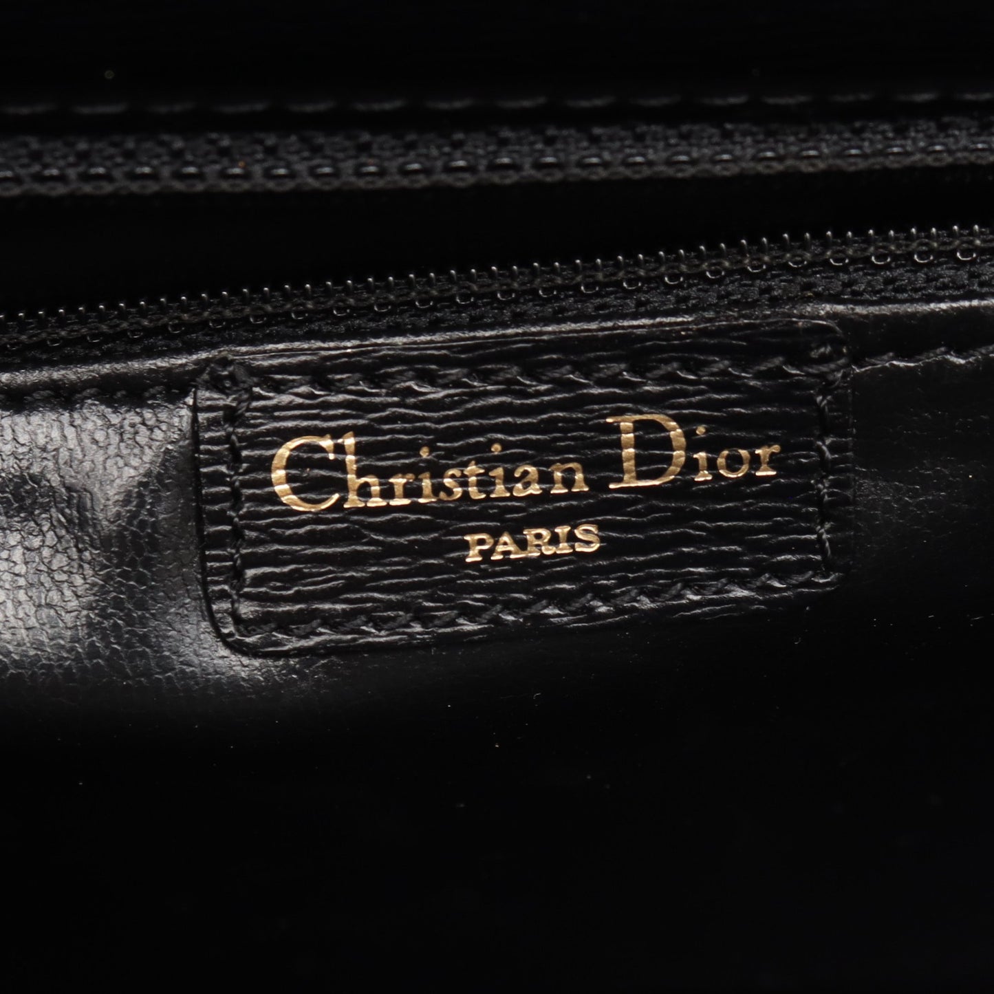 ショルダーバッグ レザー ブラック クリスチャンディオール バッグ Christian Dior