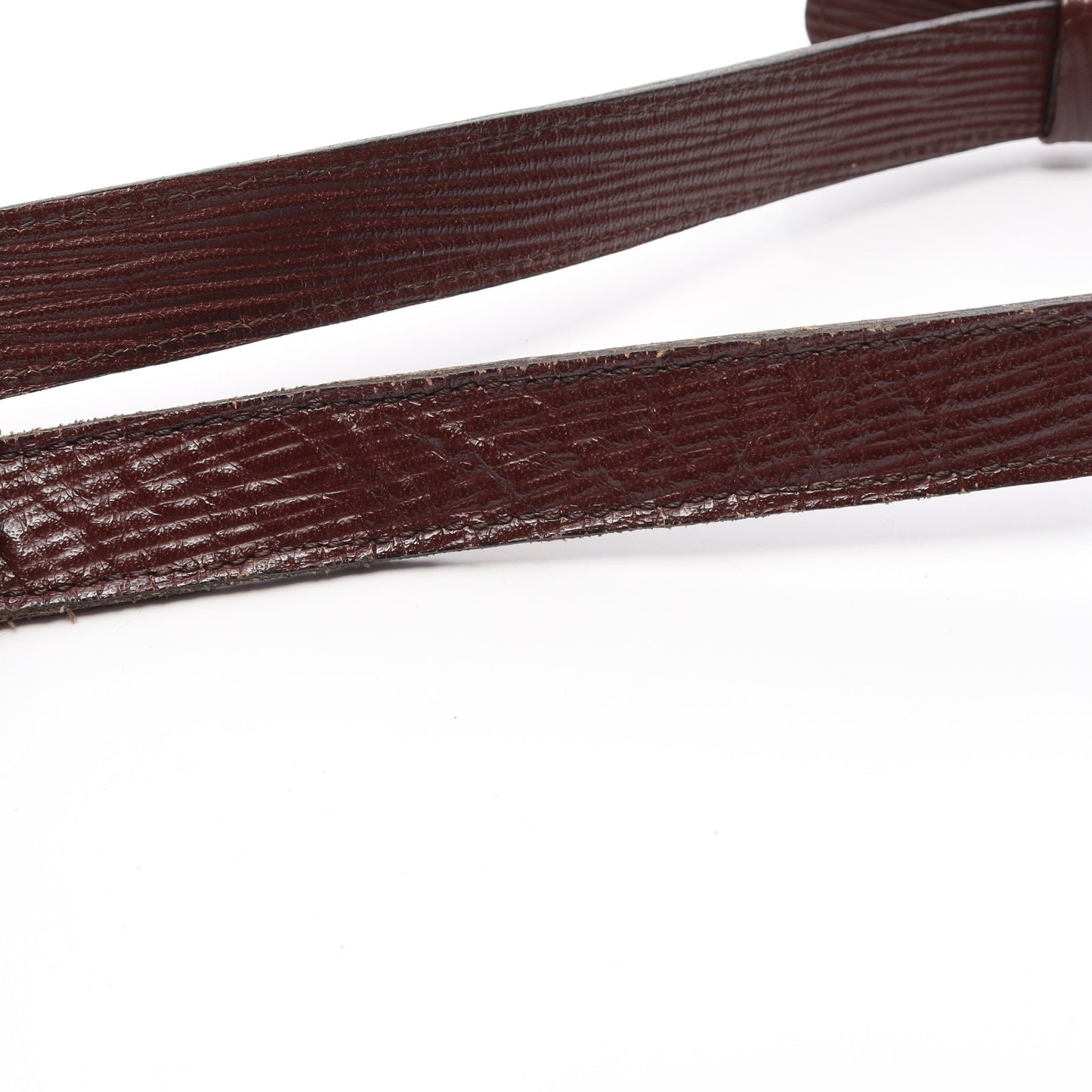 マカダム ショルダーバッグ PVC レザー ベージュ ブラウン セリーヌ バッグ CELINE