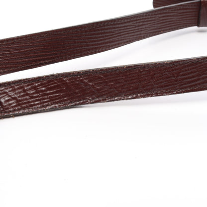 マカダム ショルダーバッグ PVC レザー ベージュ ブラウン セリーヌ バッグ CELINE