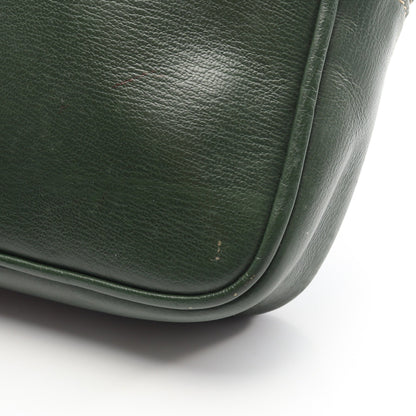 ベラスケス ショルダーバッグ レザー ヌバック グリーン ブルー ロエベ バッグ LOEWE