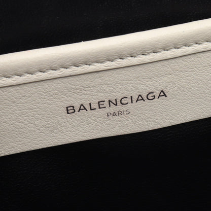エブリデイポーチ クラッチバッグ レザー ホワイト バレンシアガ バッグ BALENCIAGA