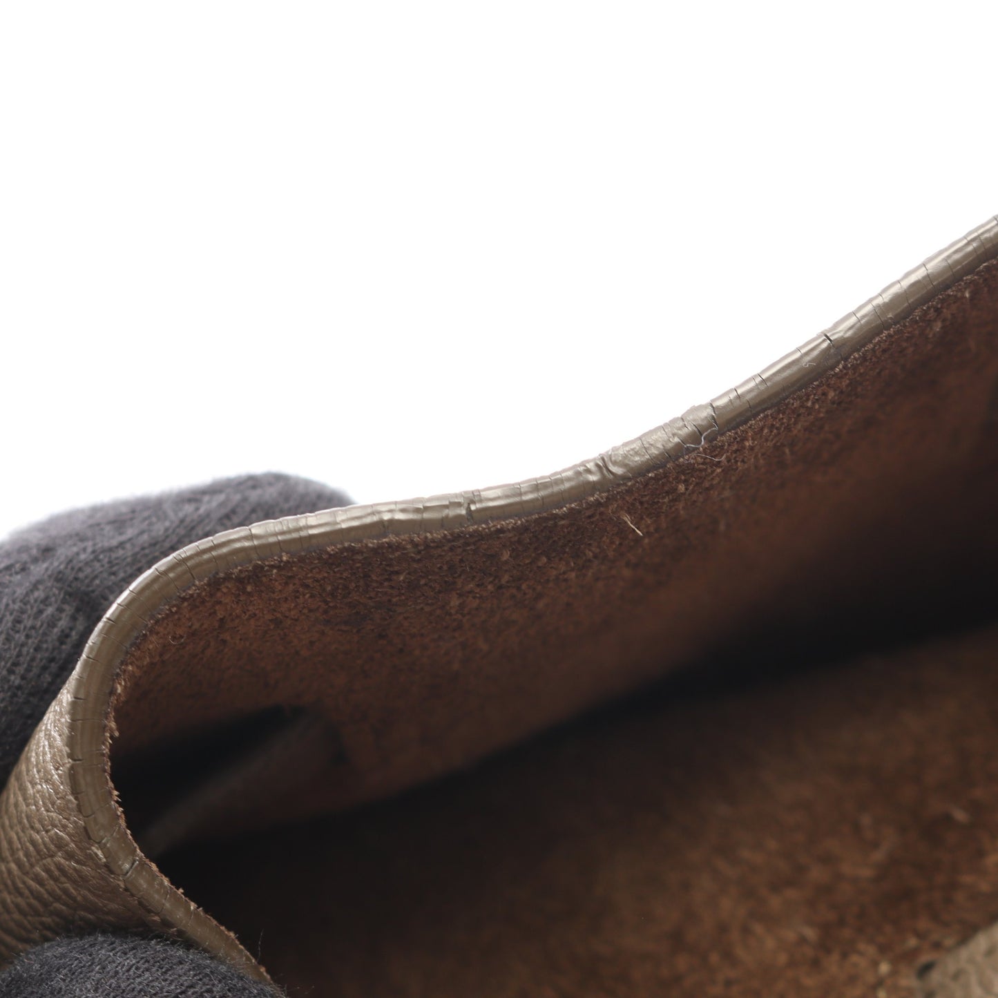 カバファントム スモール ショルダーバッグ トートバッグ レザー グレーベージュ セリーヌ