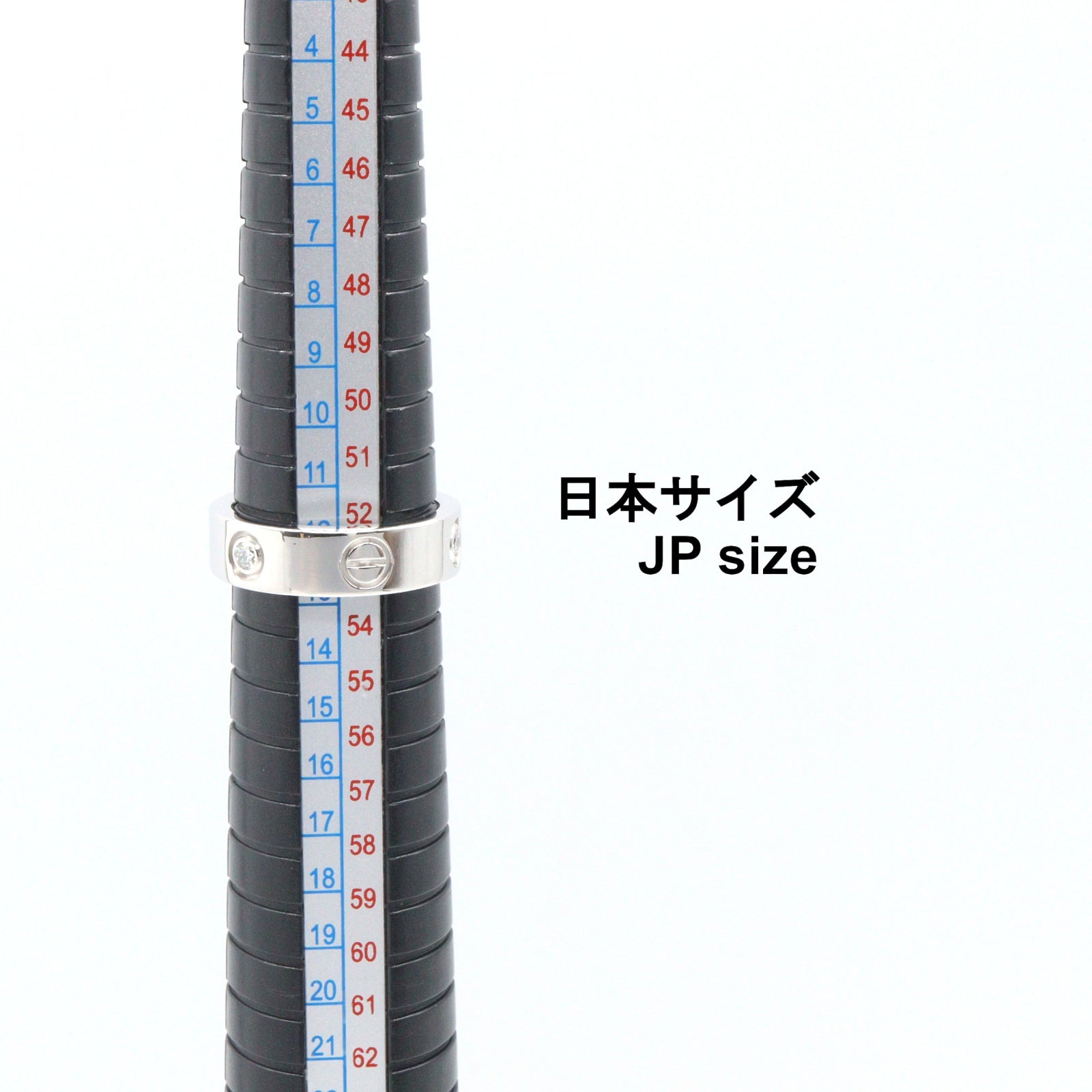 ラブリング 3PD リング 指輪 K18WG ダイヤモンド ホワイトゴールド クリア カルティエ アクセサリー Cartier
