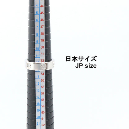 ラブリング 3PD リング 指輪 K18WG ダイヤモンド ホワイトゴールド クリア カルティエ アクセサリー Cartier