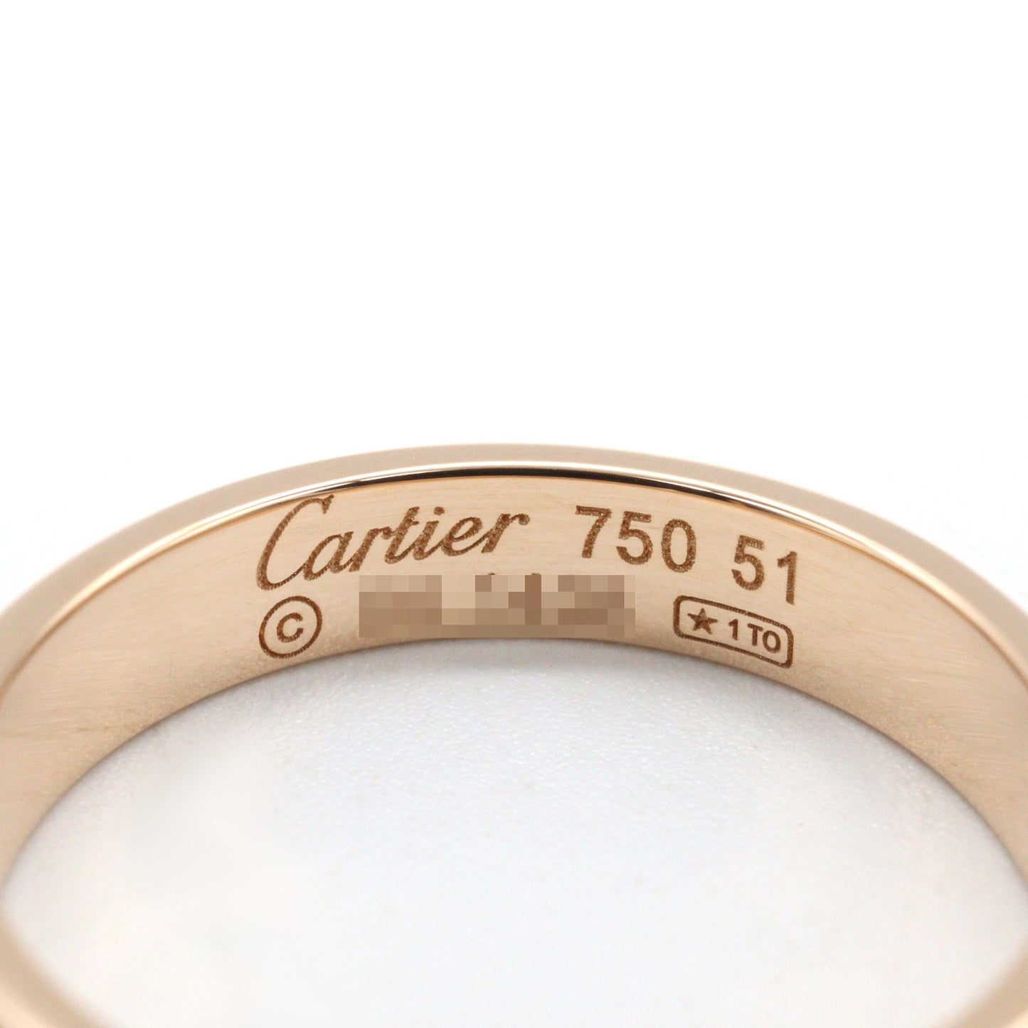 ミニラブリング リング 指輪 K18PG ピンクゴールド カルティエ アクセサリー Cartier